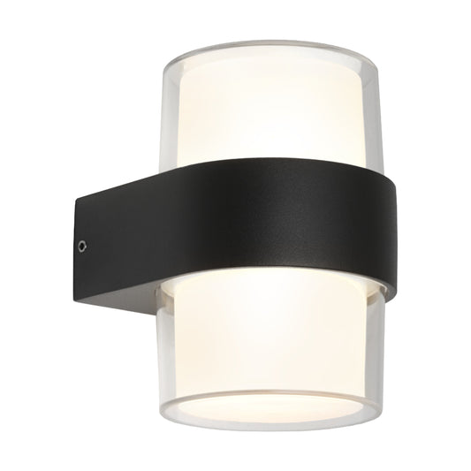 Otara Exterior Wall Light — Black — view 2