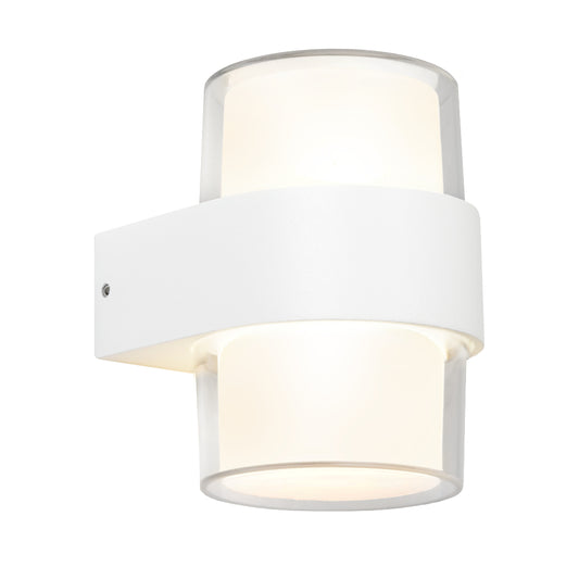Otara Exterior Wall Light — White — view 2