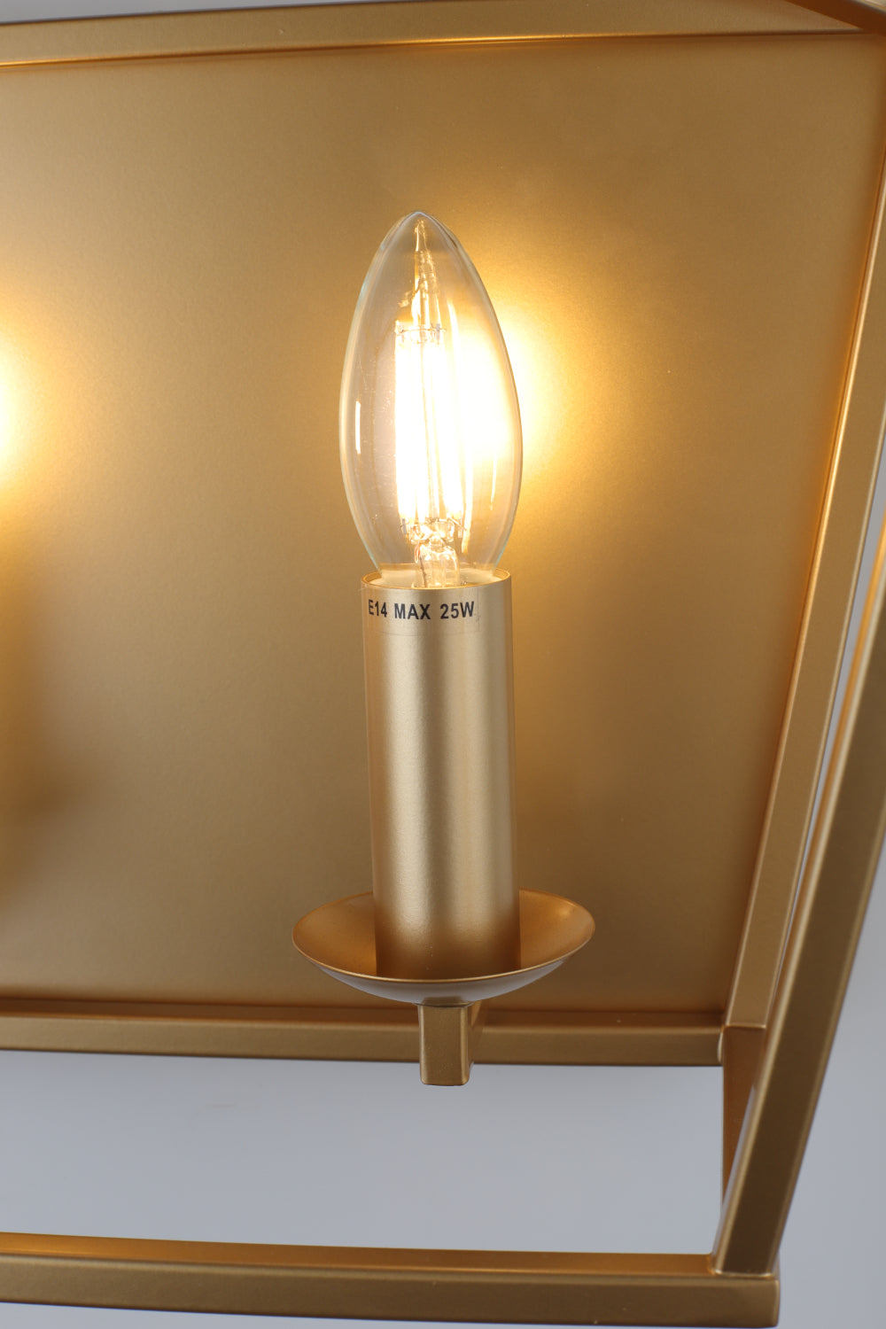 Perigan 2-Light Wall Light — Matt Gold — view 8
