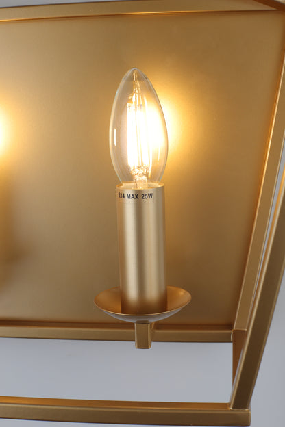 Perigan 2-Light Wall Light — Matt Gold — view 8