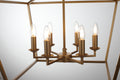 Perigan 6-Light Pendant — Matt Gold