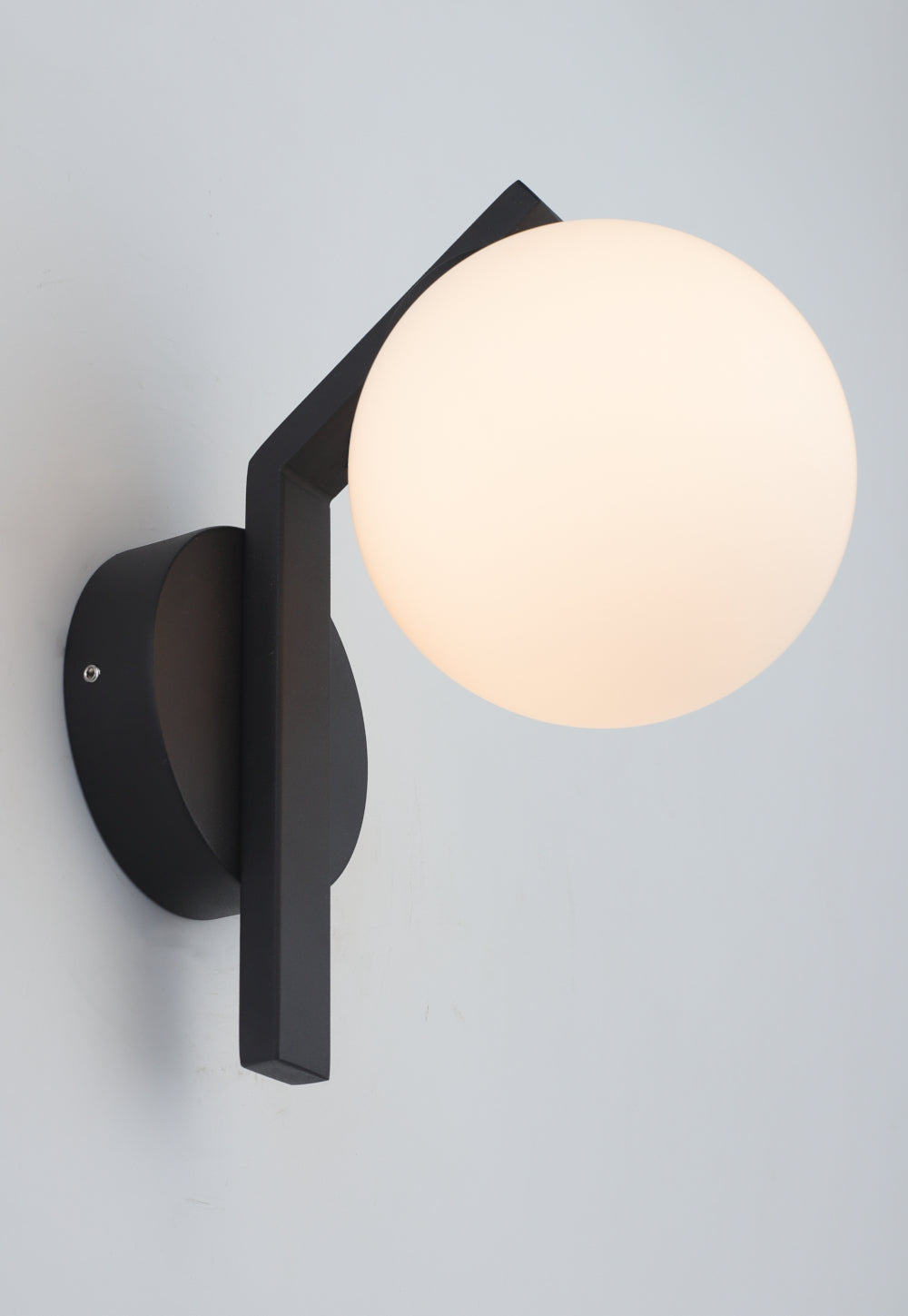 Rayna 1-Light Wall Light — Black