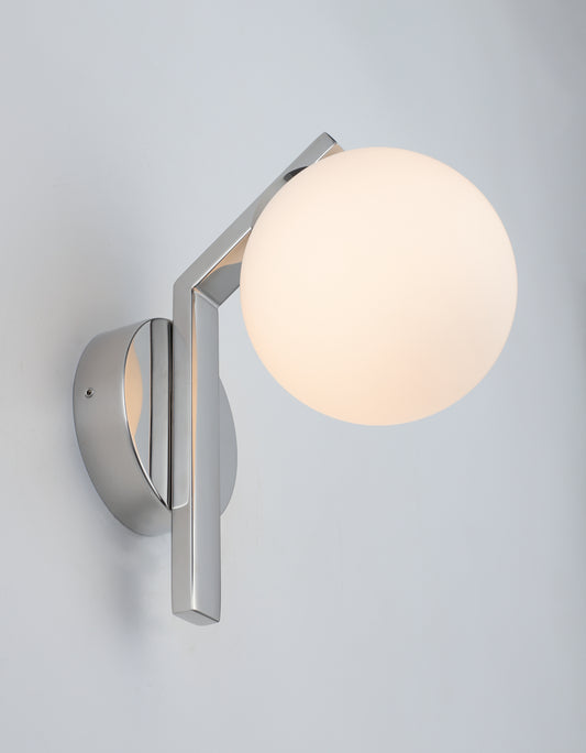 Rayna 1-Light Wall Light — Chrome