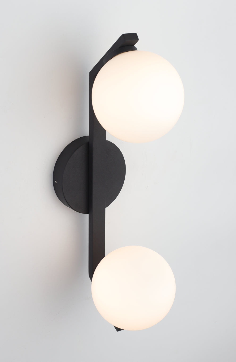 Rayna 2-Light Wall Light — Black