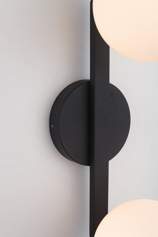 Rayna 2-Light Wall Light — Black — view 2