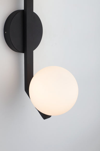 Rayna 2-Light Wall Light — Black — view 3