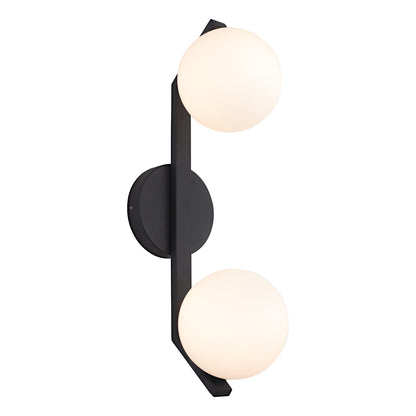 Rayna 2-Light Wall Light — Black — view 6