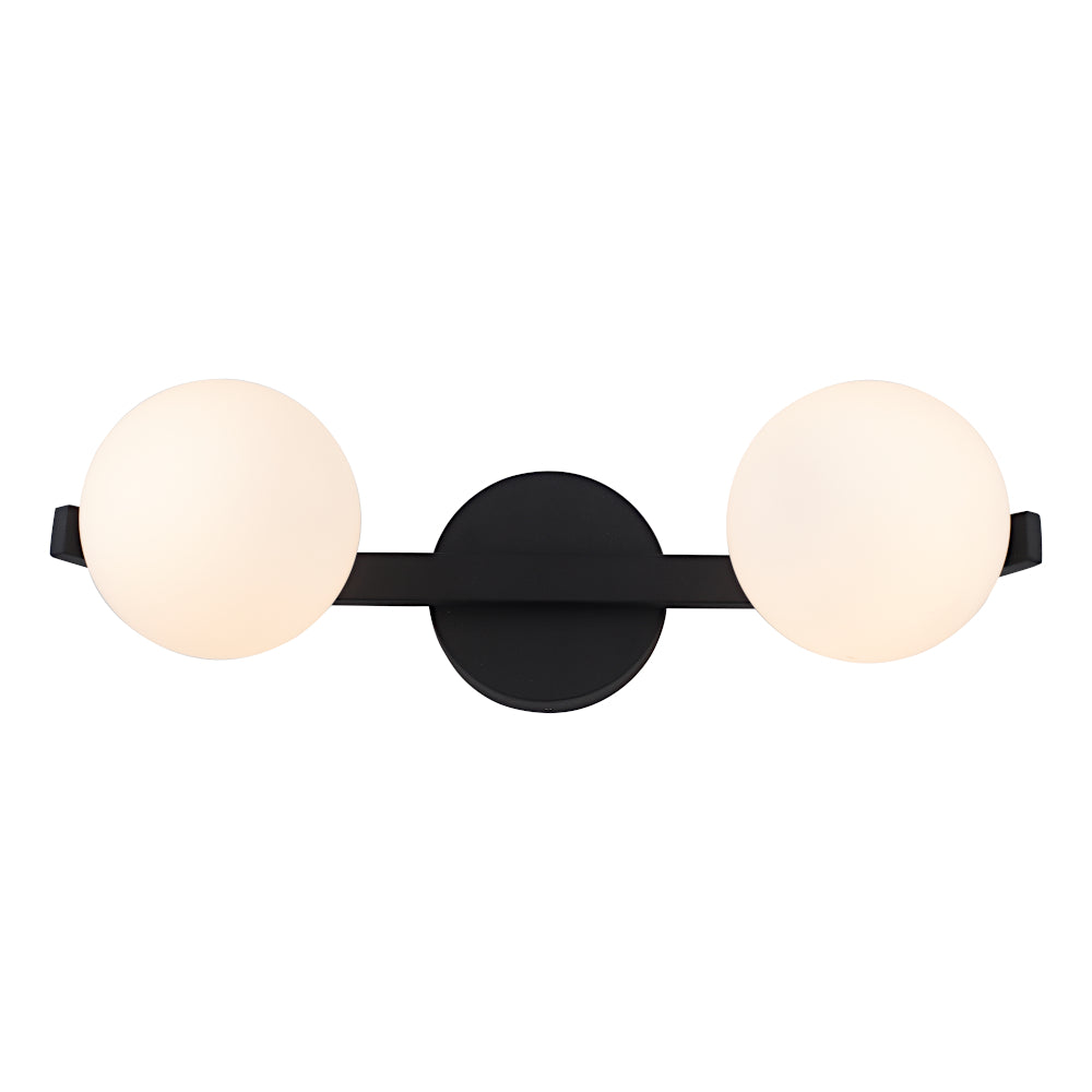 Rayna 2-Light Wall Light — Black — view 7