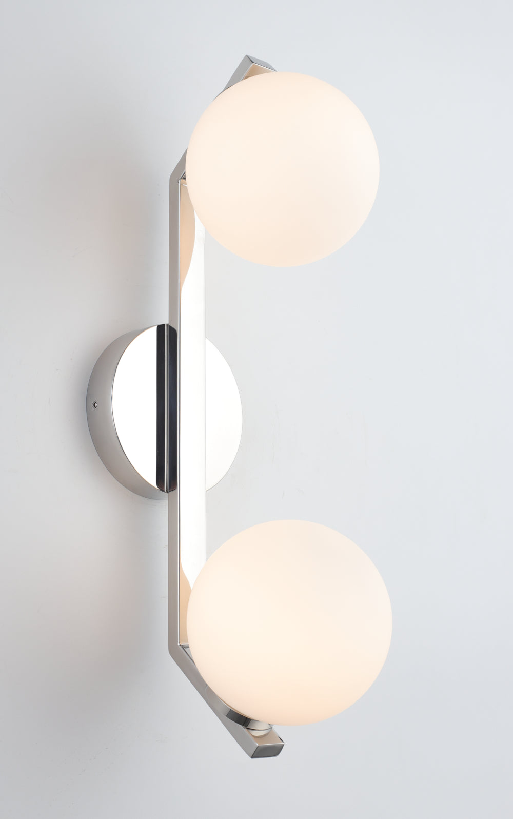 Rayna 2-Light Wall Light — Chrome