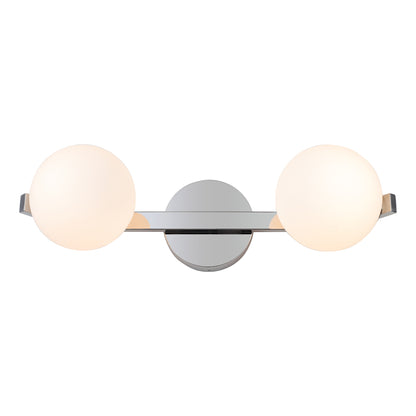 Rayna 2-Light Wall Light — Chrome — view 10