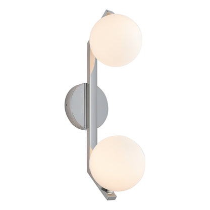 Rayna 2-Light Wall Light — Chrome — view 11