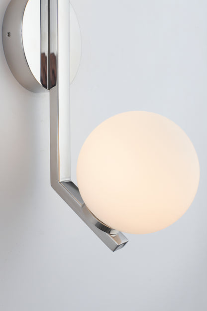 Rayna 2-Light Wall Light — Chrome — view 4
