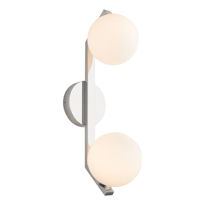 Rayna 2-Light Wall Light — Chrome — view 9