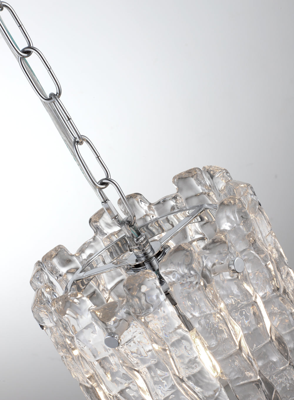 Riviera 1-Light Pendant — Chrome — view 2