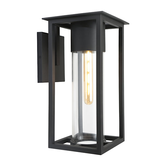 Ryde 1-Light Exterior Wall Light — Black