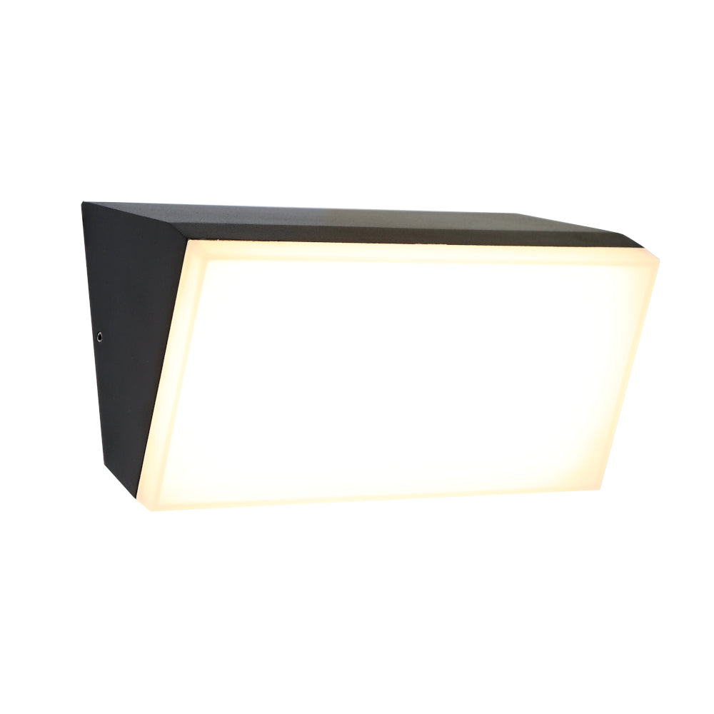 Tulsa Exterior Wall Light — Black