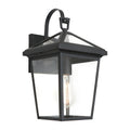 Verona 1-Light Exterior Wall Light — Black