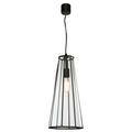 Zara 1-Light Pendant — Black